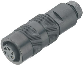 Connettore femmina M16 IP67 per cavo, uscita cavo 4-6 mm