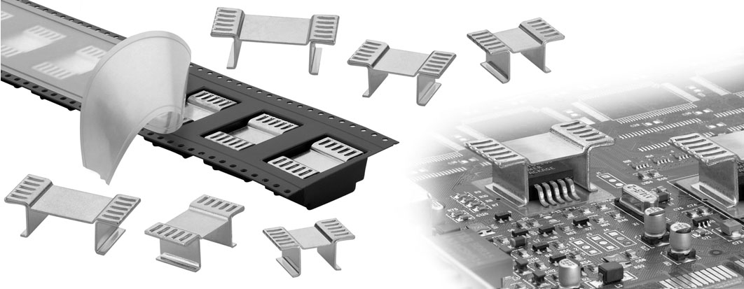 Dissipatori per D PAK, fornibili in Tape&Reel