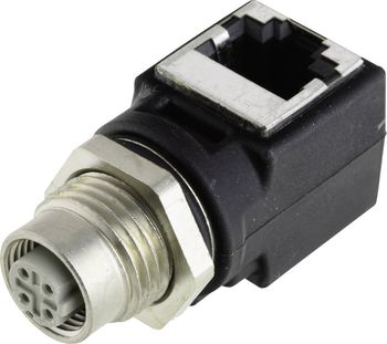 Adattatore ad angolo M12-RJ45