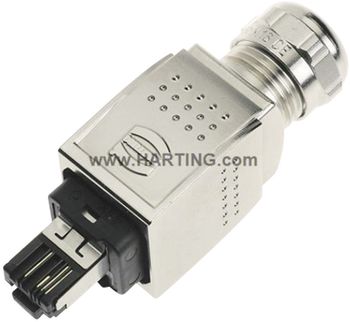 Connettore Han push-pull RJ45