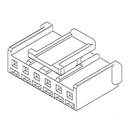 Connettore filo-filo con passo 2,50 mm (51103)