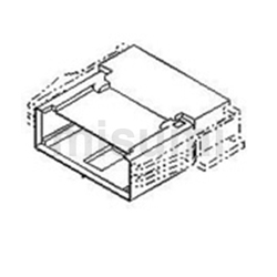 Alloggiamento connettore filo-filo con passo 2.5mm (51112)