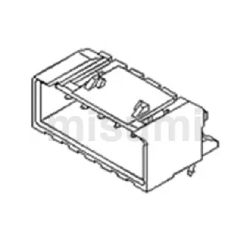 Wafer connettore filo-PCB con passo 2,50 mm Mini-Lock™ (53426)