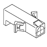 Alloggiamento spina standard da 093" (3191NP)