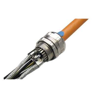 EMC Pressacavo Blueglobe EMC, Ottone, con Collegamento Schermatura Selettiva
