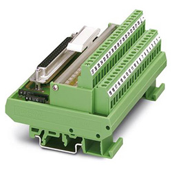 Modulo di interfaccia FLKM-D 9 SUB, connettore femmina, con indicazione luminosa