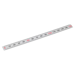 Rulers, self-adhesive