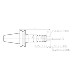 Utensile per filettatura automatica DAISHOWA SEIKI, tipo B