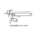 Inserto dritto asimmetrico standard JIS, tipo 31, tipo 32