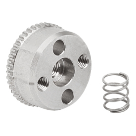 Elementi a cricchetto, forma G con dentatura esterna (K1446)