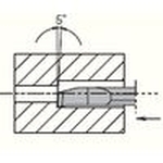 Inserto a puntarotante / Punta a forare con diametro interno ridotto, foratura, concentricità variabile, PSBL04-S/05-S