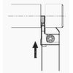 Portainserto per tornitura (fresa) , modello KGD (per tipo combinato / automatico) 