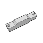 Inserto multiuso / per scanalatura (taglio) , tipo FGG