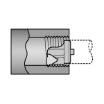 Inserto per utensile per tornitura