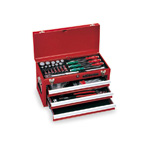 Set attrezzi TSH4509 (colori rosso, argento, nero)