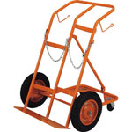 Carrello per sacchi / carrello per sacchi a cilindro, 180 × 650 mm