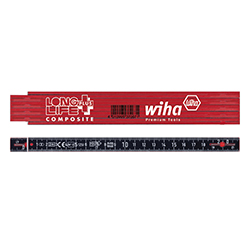 Wiha Metro a stecche Longlife Plus Composite 2 m, Metrico, 10 stecche