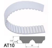 Cinghia dentata / Megalinear / aperta / AT10 / PUR / HF (altamente flessibile) / MEGADYNE 