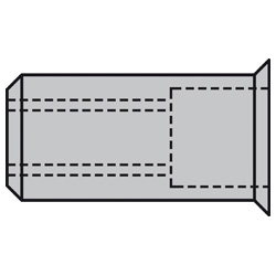 R-BRN / BRS tipo standard, alluminio