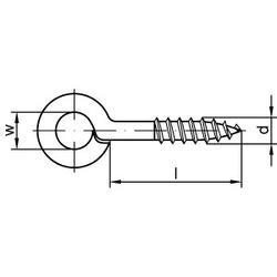 ART 88133 Occhielli a vite tipo 1