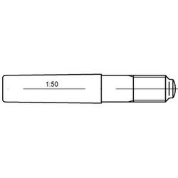 Spine coniche DIN 258