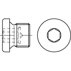 Tappo a vite a esagono incassato con filettatura fine DIN 908