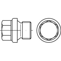 Tappi a vite a testa esagonale con filettatura fine DIN 910