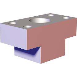 Staffe oscillanti pneumatiche - adattatori per staffe di serraggio