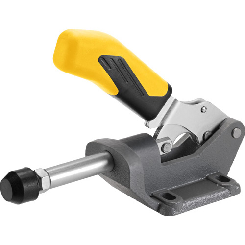 Push-Pull Type Toggle Clamp with Yellow Handle, 6842Y