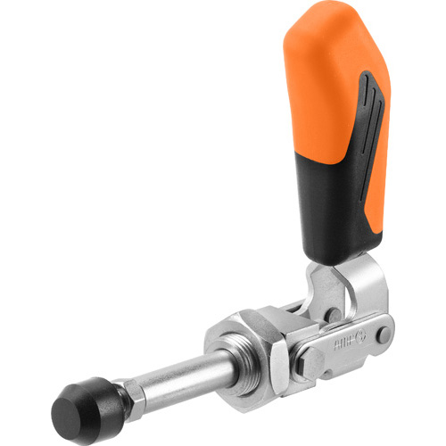 Push-Pull Type Toggle Clamp with Orange Handle, 6844J 557400