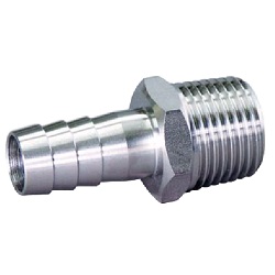 Nipplo modello-Ace per giunti tubo, inox HN