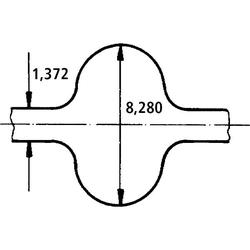 Cinghia dentata / D8M / CR / fibra di vetro / OPTIBELT 