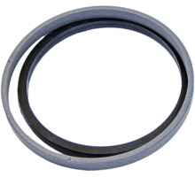 Guarnizione per pistone, PTFE-vetro, con O-ring NBR, OMK-S