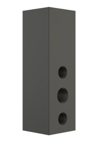 NAAMS NC Blocks - I-Shaped, 3/4 Hole, ANI Series