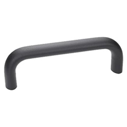 Cabinet "U" handles, Aluminium