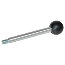 Gear lever handles Plastic / Steel, zinc plated