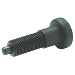 Indexing plungers, Steel / plastic knob