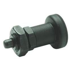 Indexing plungers, Steel / Plastic-knob