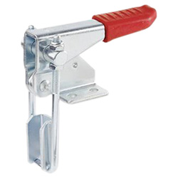 Vertical hook type toggle clamps