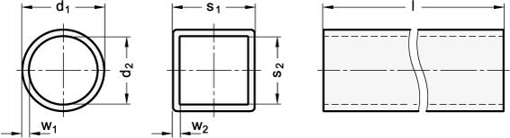 Tubi flessibili da costruzione in acciaio inox