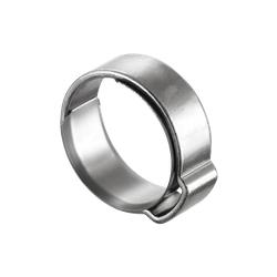 Fascette a 1 orecchio acciaio trattato ad anello INOX 301