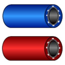 Tubo autoserrante LOCKFLEX NBR/PVC - In bobina