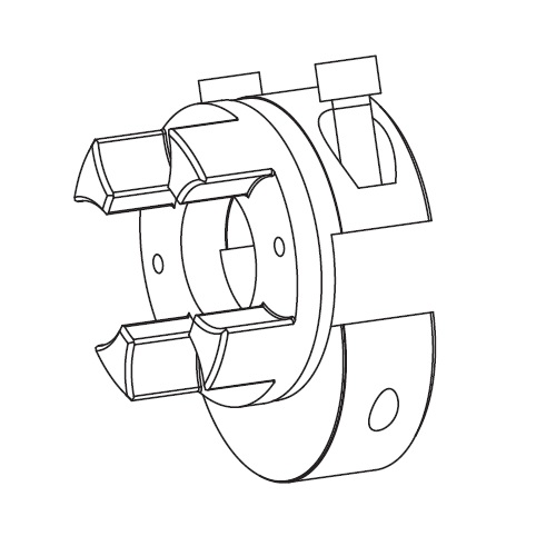 Mozzo di serraggio ROTEX®/DH/Sistemi KTR