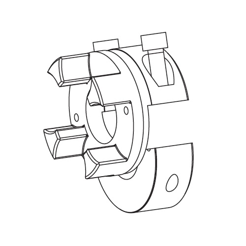 Mozzo di serraggio ROTEX®/H/Sistemi KTR