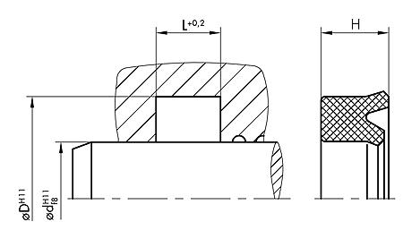 DICHTOMATIK Anello scanalato design SNI 24