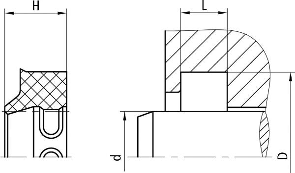 Raschietto DICHTOMATIK design AE42