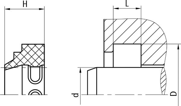 Raschietto DICHTOMATIK design AE47