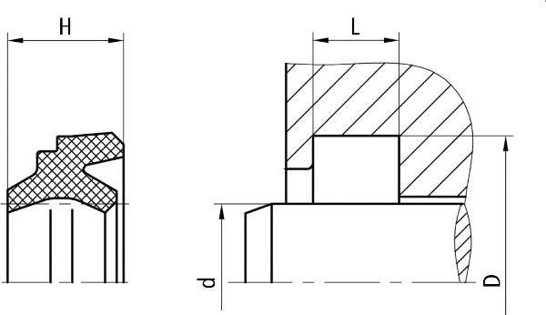 Raschietto doppio DICHTOMATIK design AD51