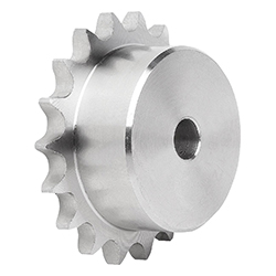 Ruote dentate semplici 1/2“ x 5/16“ in acciaio inox DIN ISO 606 (22255)