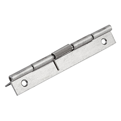 Cerniere a molla in acciaio o acciaio inox 75 mm (27901)